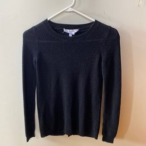 BCBG Women’s Black Open-back Sweater